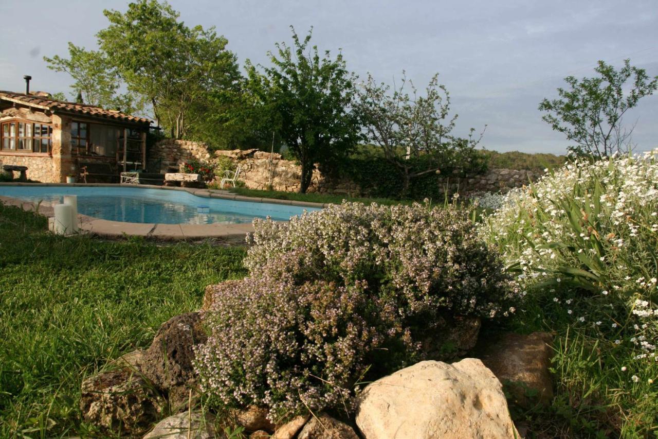 Casita Con Jacuzzi Rectoria De Dosquers Villa Maia de Montcal Bagian luar foto